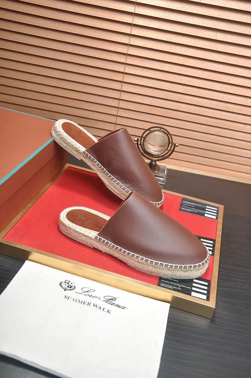 Men's men's shoes 💰540💶【𝐥𝐨𝐫𝐨 𝐏𝐢𝐚𝐧𝐚】lp classic loafers, an Italian treasure brand, the only brand that can match Hermès! Only after wearing it do we realize that we cannot let down our feet. The upper is imported cashmere, the lining of water-dyed cowhide ➕ the cowhide feet, the official original glass rubber outsole, and the pendant. Exclusive original packaging (tag ➕ brand paper ➕ outer box ➕ hand bag) code number: 38-45
